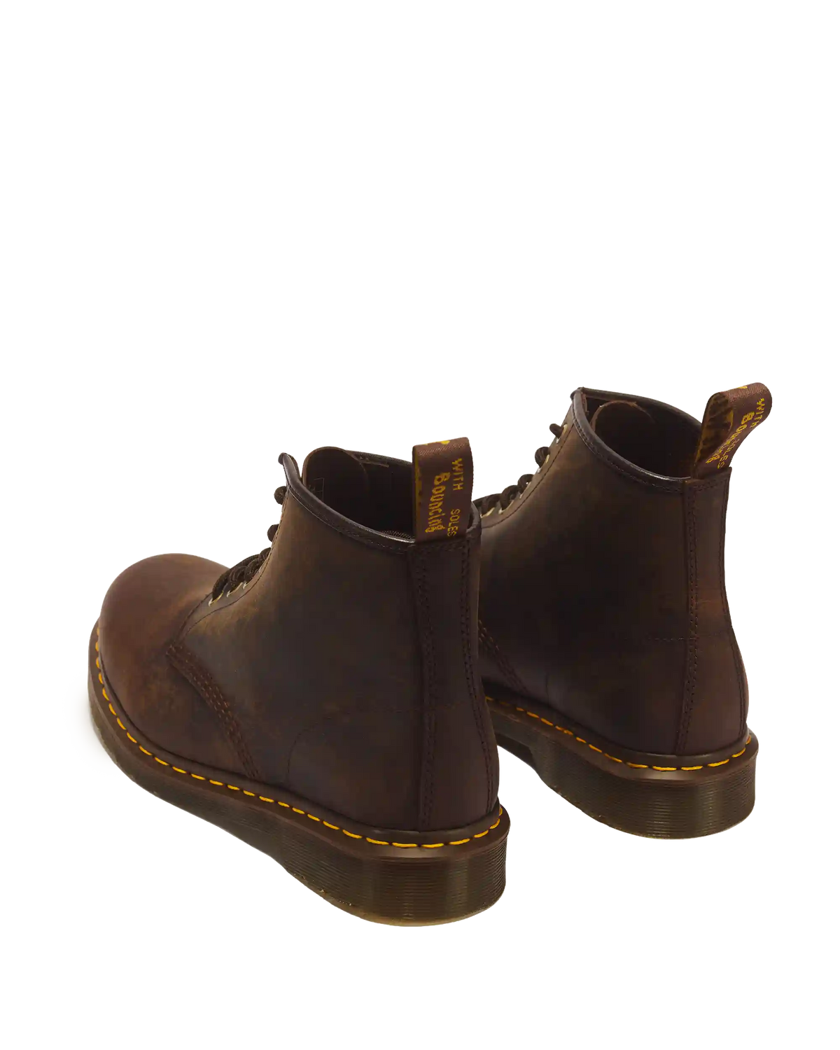 101 Crazy Horse Leather Ankle Boots