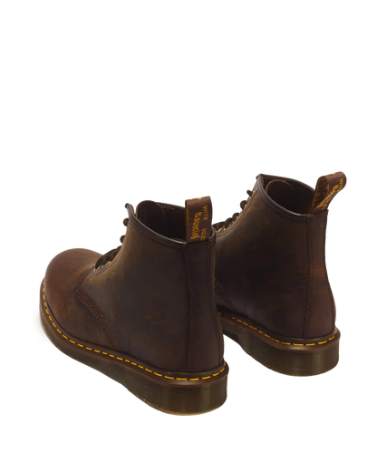 101 Crazy Horse Leather Ankle Boots