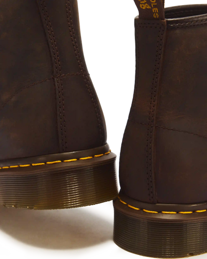 101 Crazy Horse Leather Ankle Boots