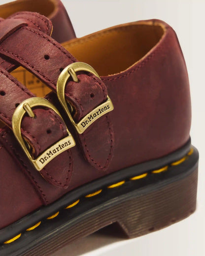 8065 Crazy Horse Leather Mary Jane Shoes