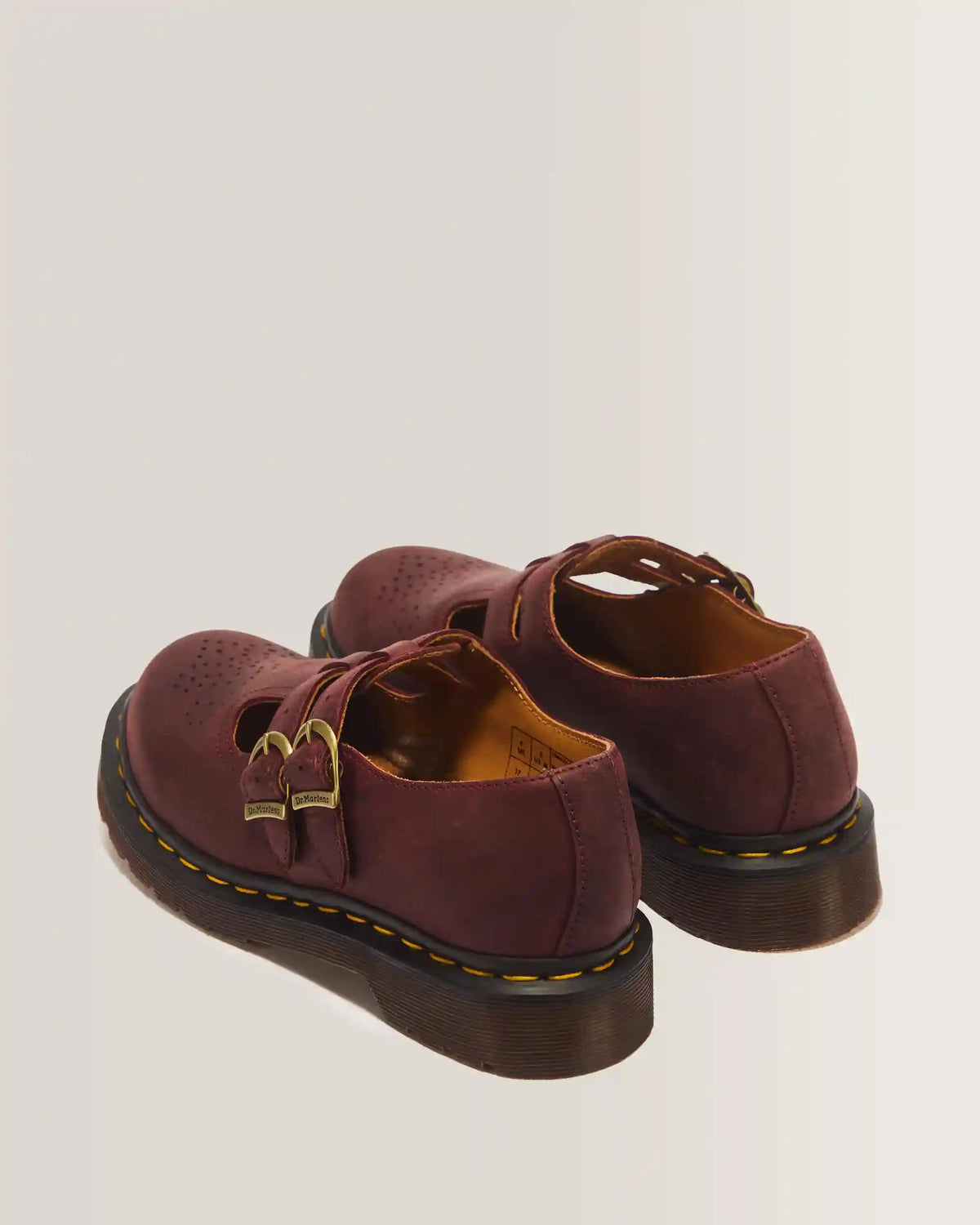 8065 Crazy Horse Leather Mary Jane Shoes