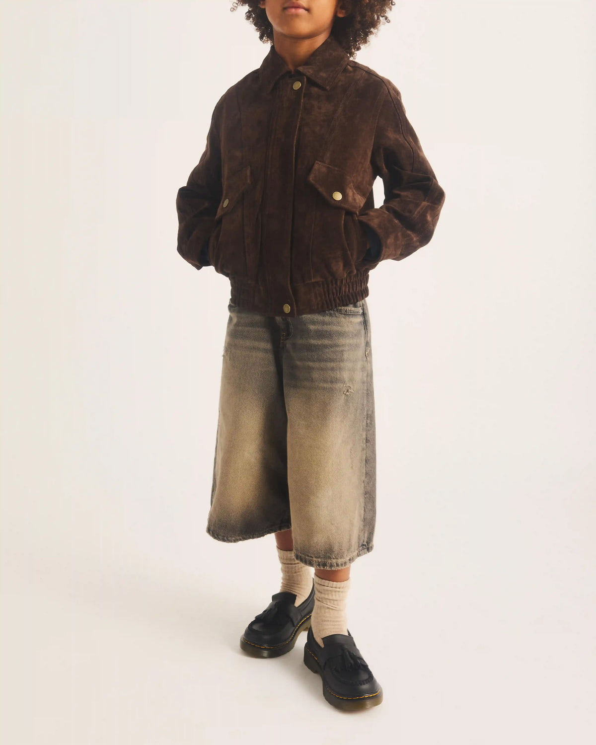 Junior Adrian Softy T Leather Tassel Loafers
