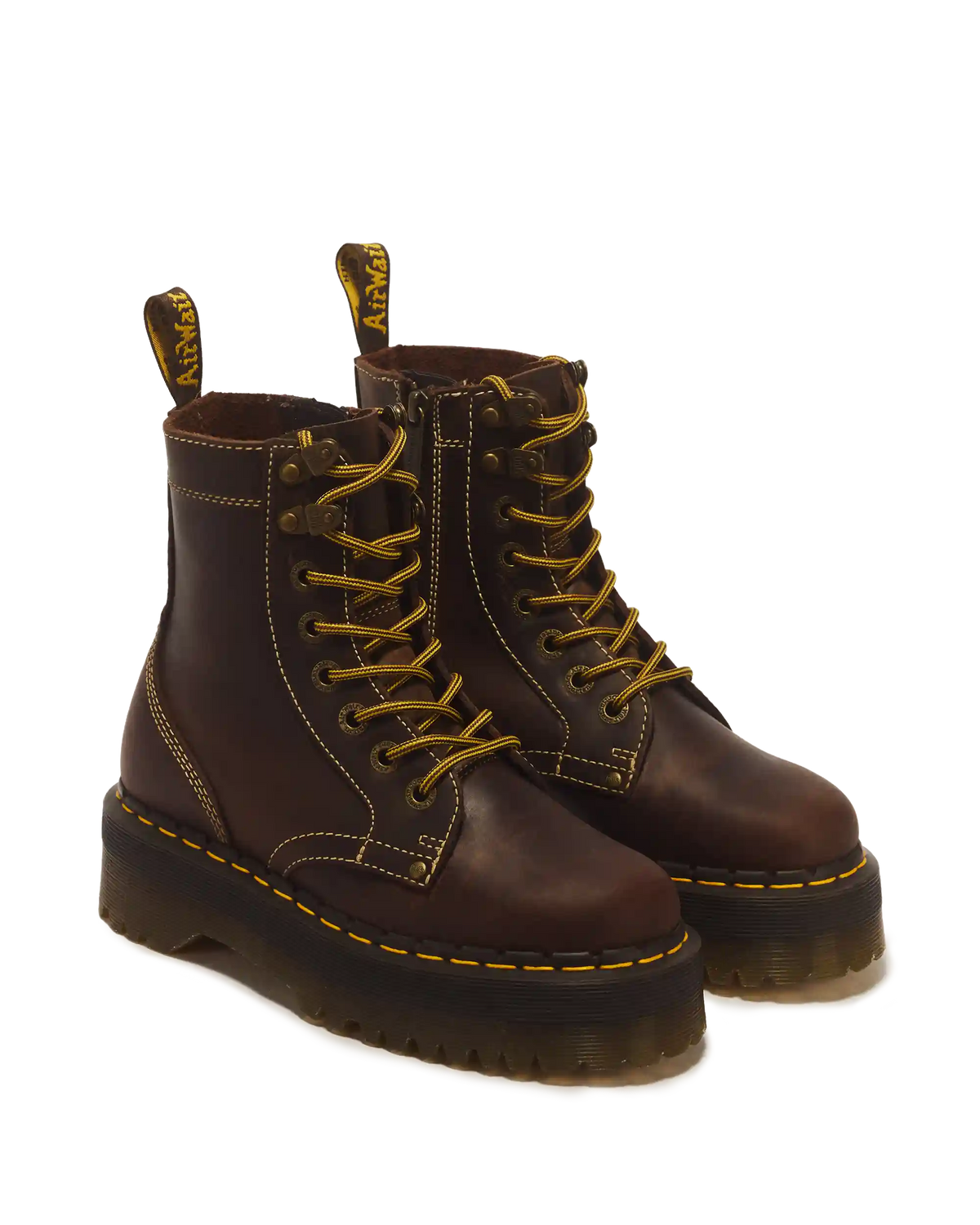 Jadon Boot Arc Crazy Horse Platforms
