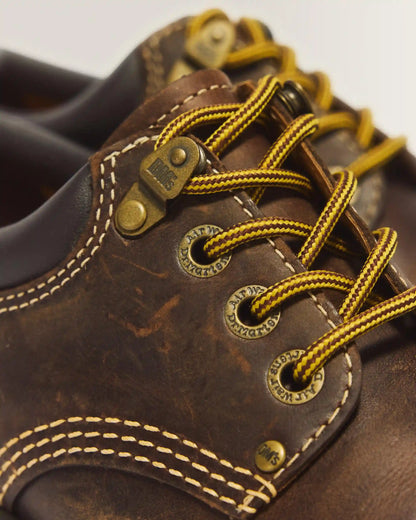 8053 Arc Crazy Horse Leather Platform Casual Shoes