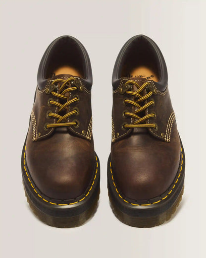 8053 Arc Crazy Horse Leather Platform Casual Shoes