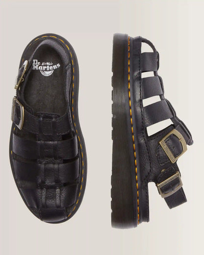 Wrenlie Grizzly Leather Fisherman Sandals