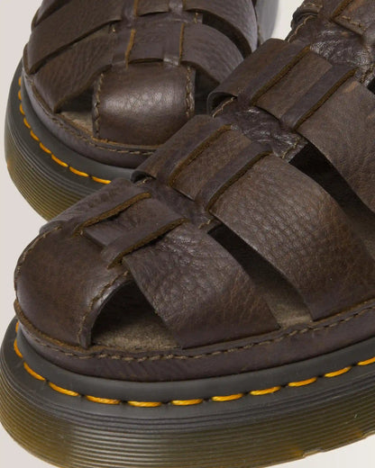 Wrenlie Grizzly Leather Fisherman Sandals