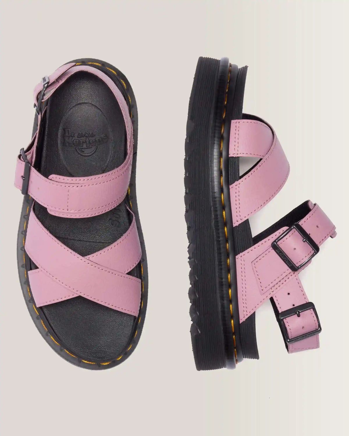 Voss II Athena Leather Strap Sandals