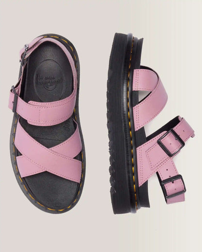 Voss II Athena Leather Strap Sandals