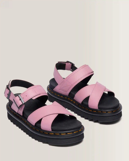 Voss II Athena Leather Strap Sandals