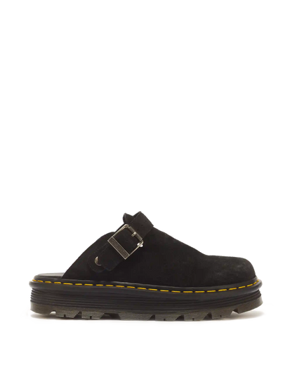 Zebzag Suede Casual Slingback Platform Mules