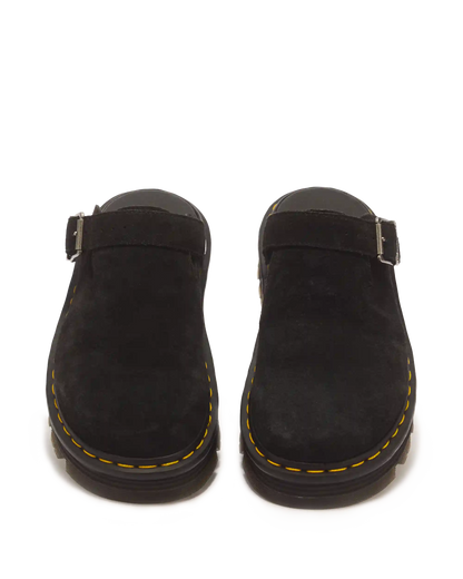 Zebzag Suede Casual Slingback Platform Mules