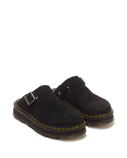 Zebzag Suede Casual Slingback Platform Mules