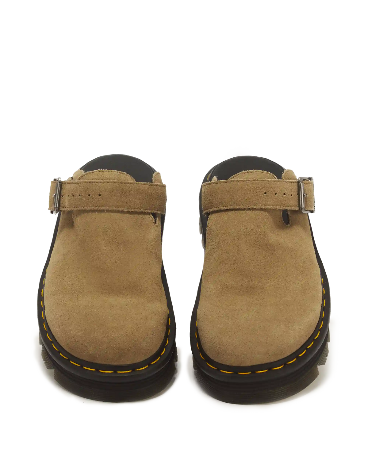 Zebzag Suede Casual Slingback Platform Mules