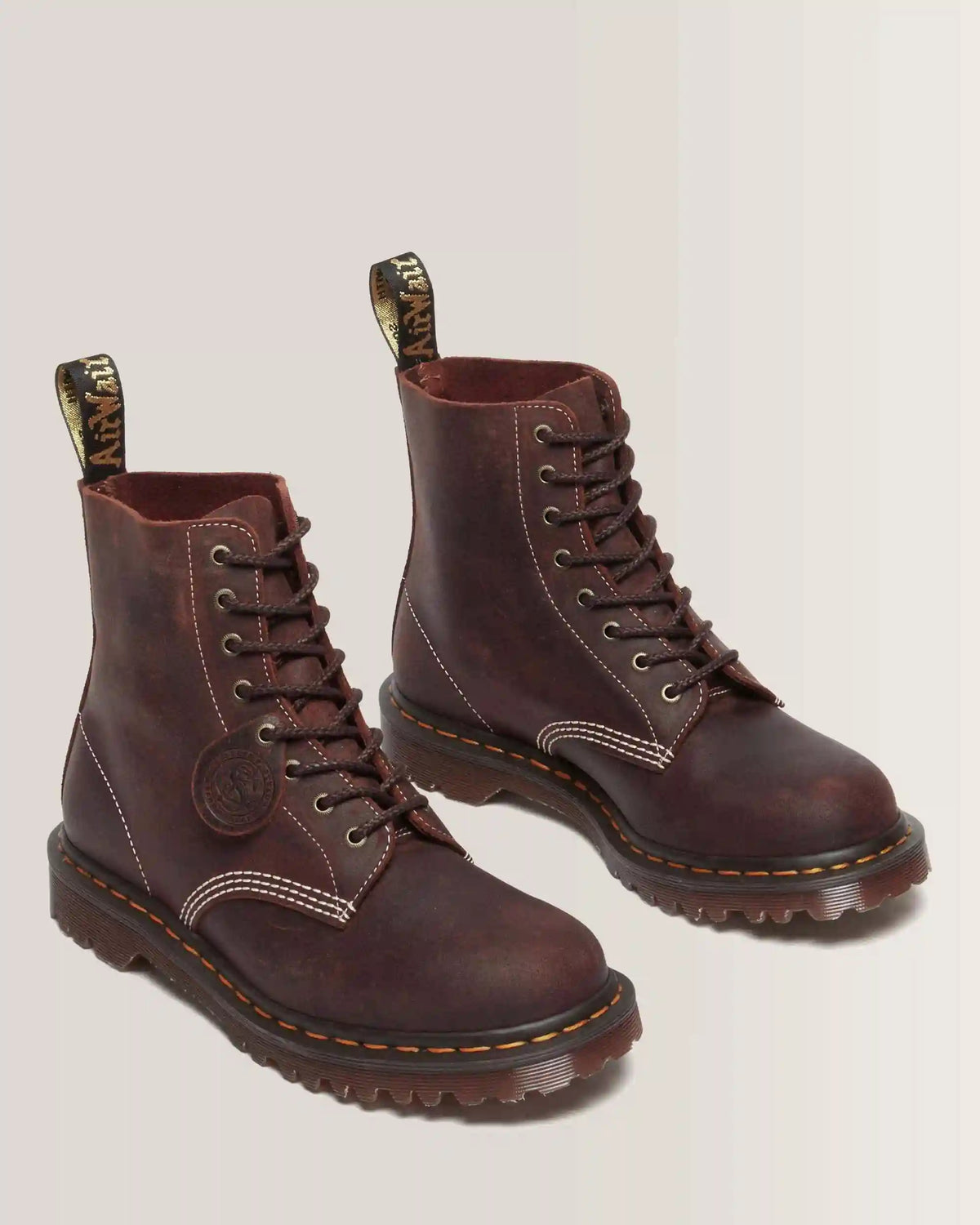 1460 Made in England Wax Commander Lace Up Boots