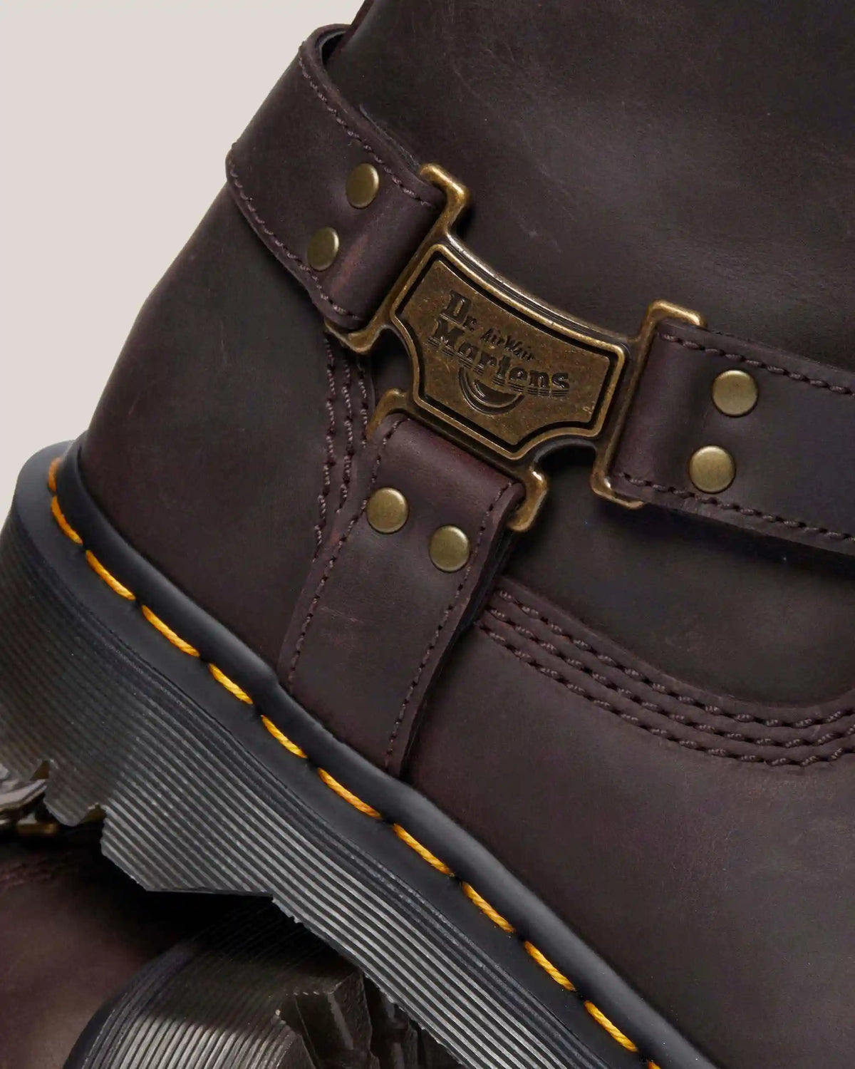 Anistone Hi Leather Biker Boots