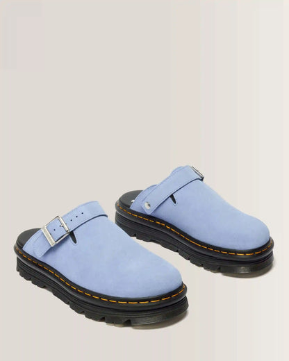 Zebzag Suede Casual Slingback Platform Mules