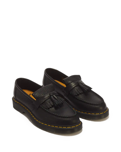 Adrian Yellow Stitch Ambassador Leather Loafers
