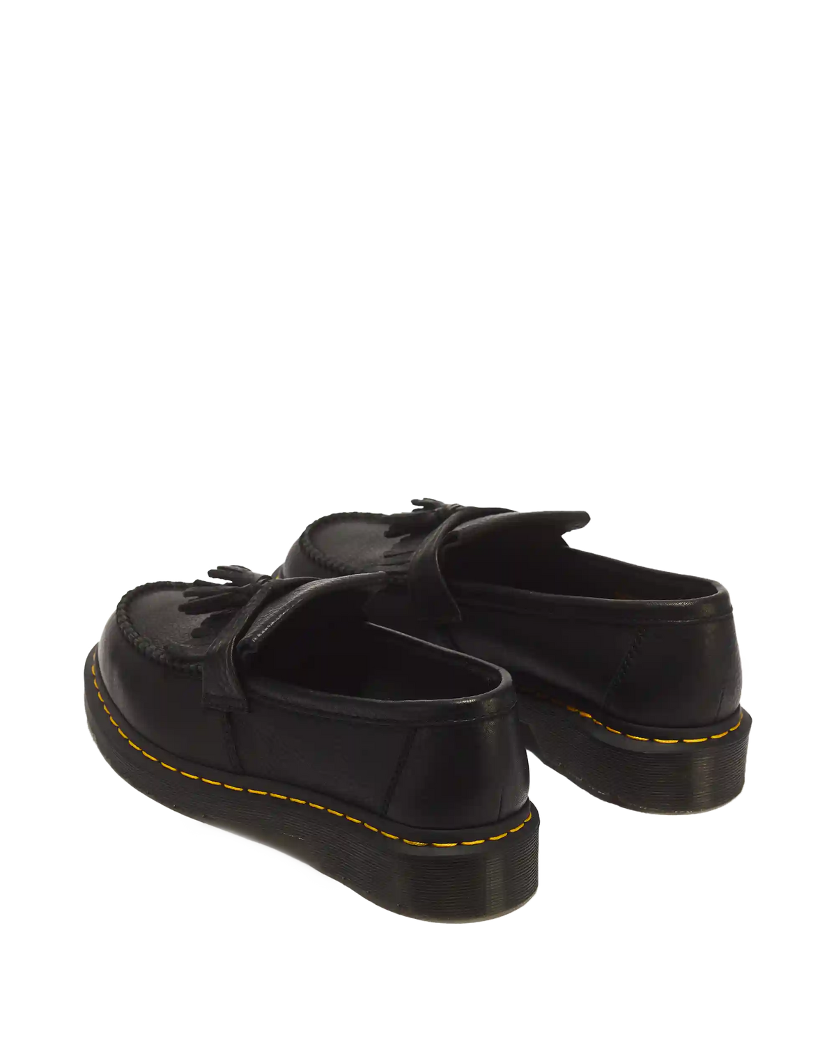 Adrian Yellow Stitch Ambassador Leather Loafers