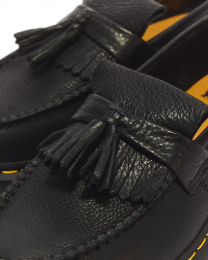 Adrian Yellow Stitch Ambassador Leather Loafers
