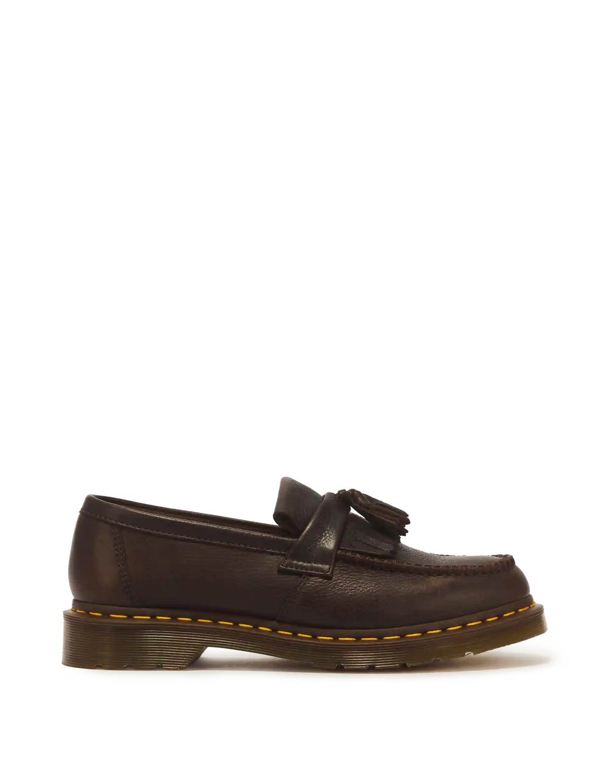 Adrian Yellow Stitch Ambassador Leather Loafers