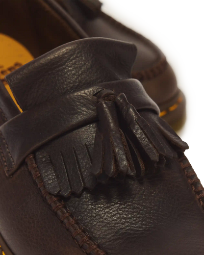 Adrian Yellow Stitch Ambassador Leather Loafers