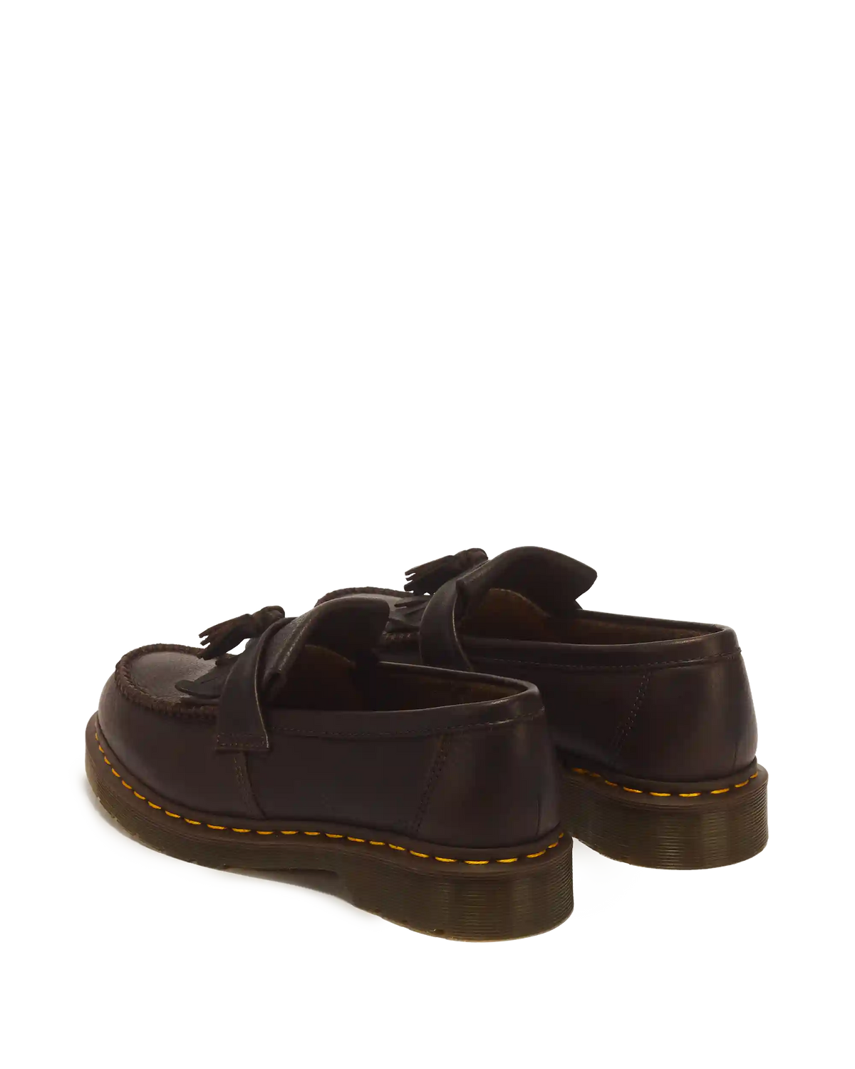 Adrian Yellow Stitch Ambassador Leather Loafers