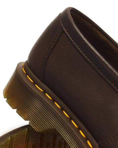 Adrian Yellow Stitch Ambassador Leather Loafers
