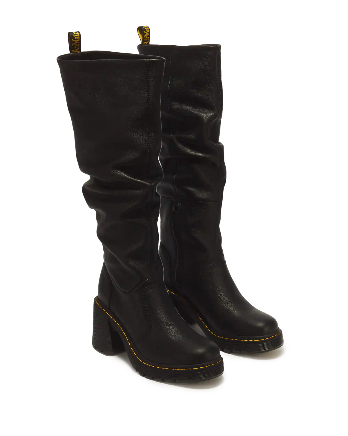 Kasey Virginia Leather Tall Heeled Boots