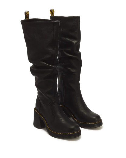Kasey Virginia Leather Tall Heeled Boots