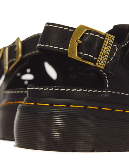 Dunnet Flower Full Grain Leather Sandals