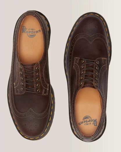 3989 Crazy Horse leather brogue shoes