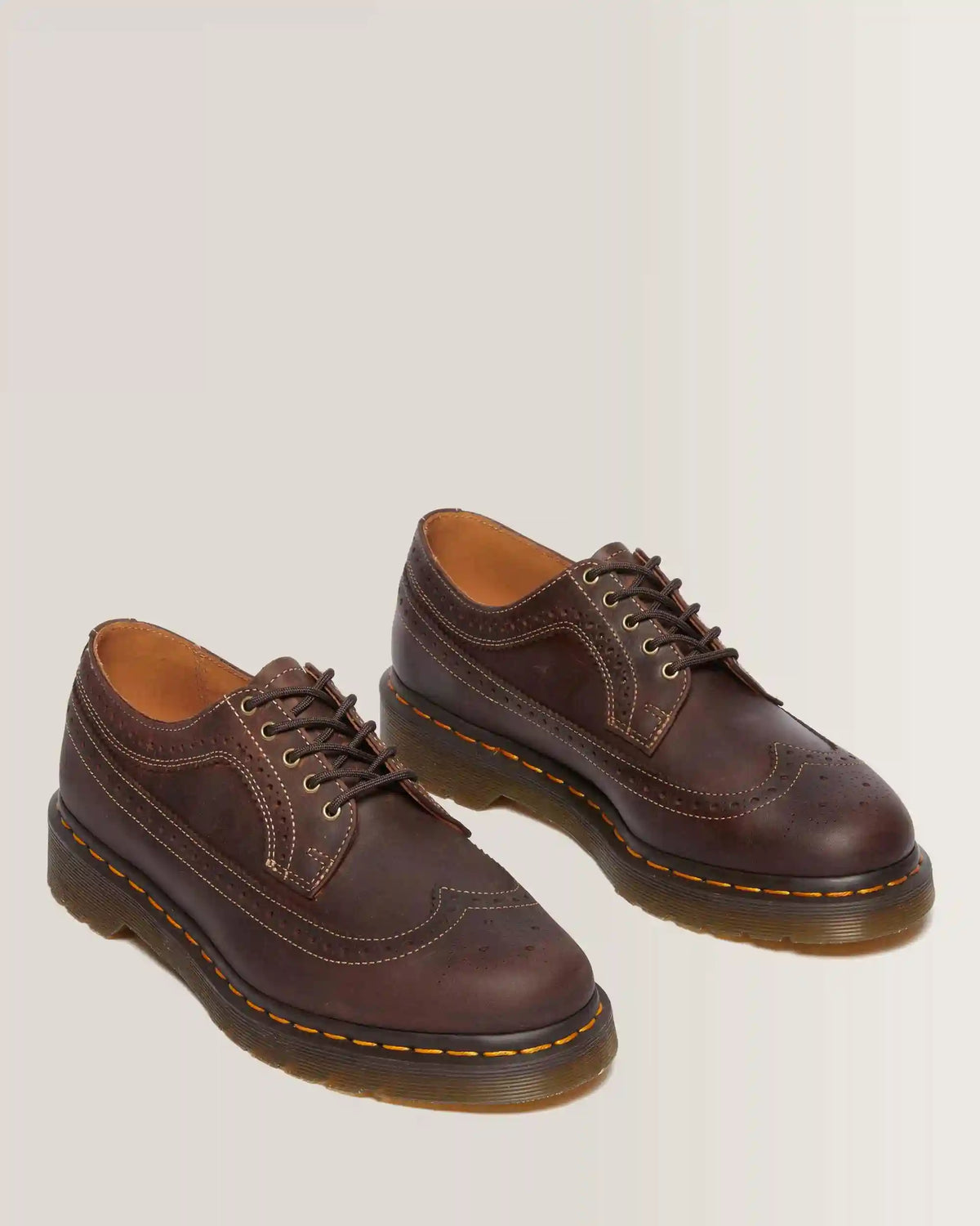 3989 Crazy Horse leather brogue shoes