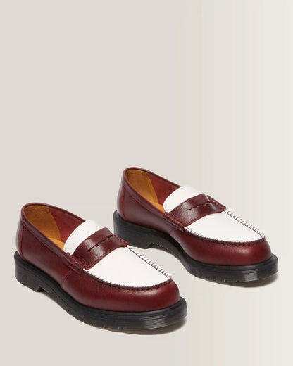 Penton Made In England Two-Tone Leather Loafers