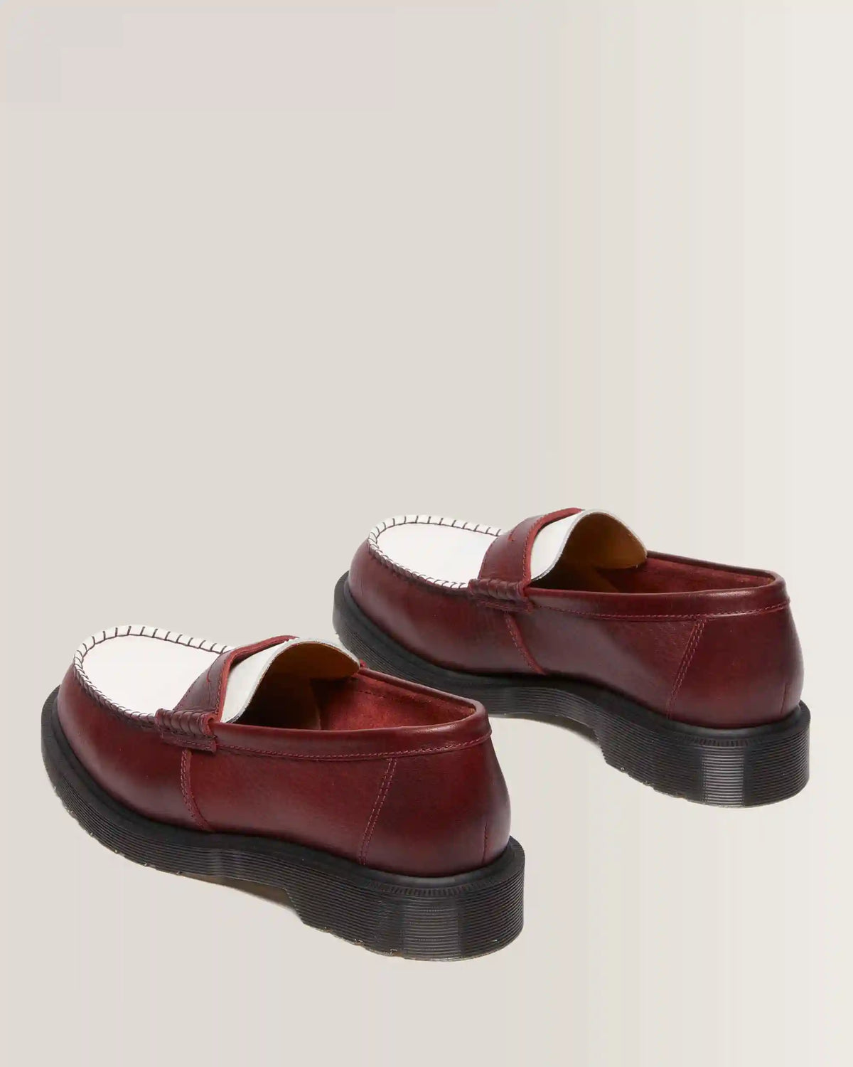 Penton Made In England Two-Tone Leather Loafers