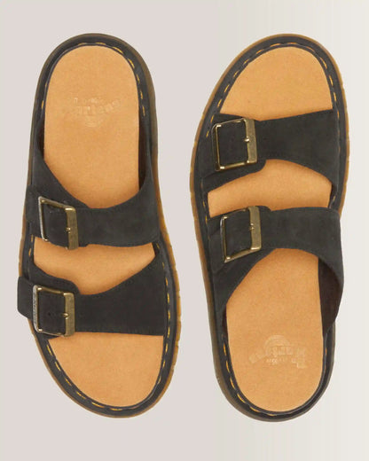 Josef Suede slide sandals