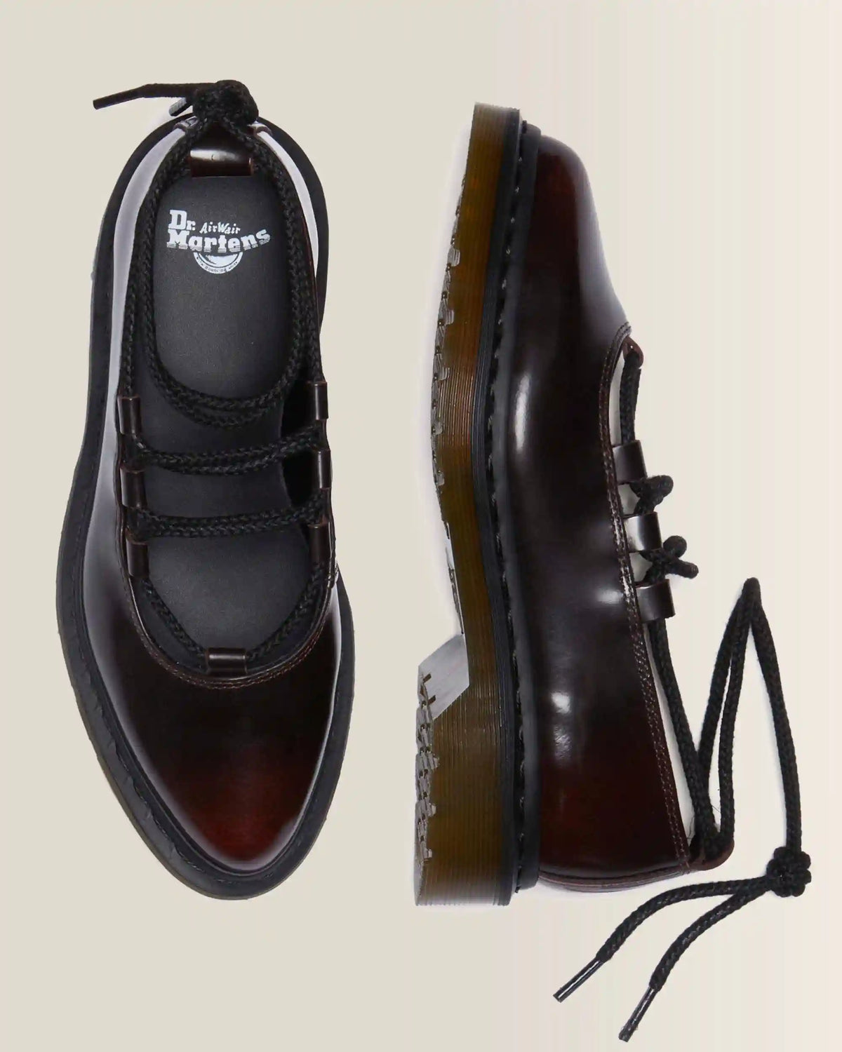 Elphie II leather ballet flats
