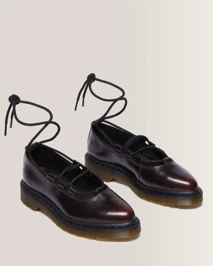Elphie II leather ballet flats
