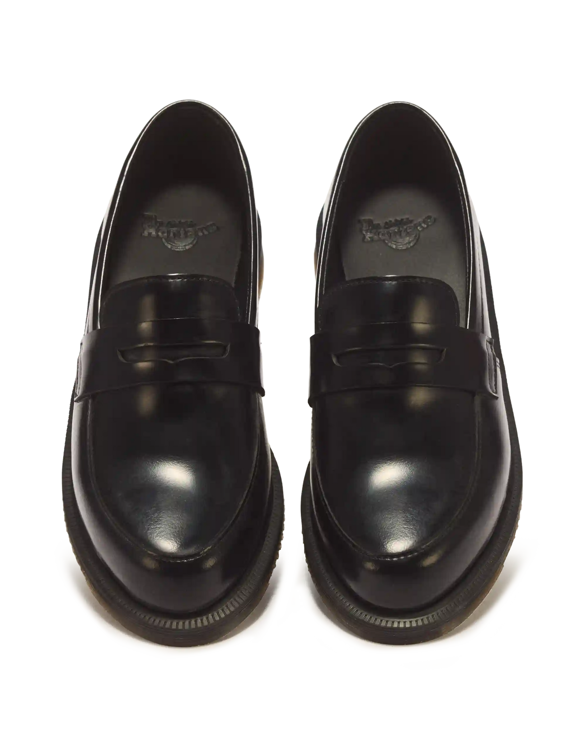 Temara Polished Smooth Leather Loafers