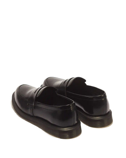 Temara Polished Smooth Leather Loafers