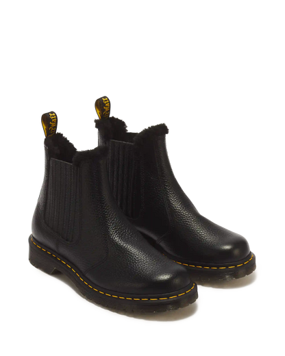 2976 LEONORE II FAUX FUR LINED SOFT LEATHER CHELSEA BOOTS