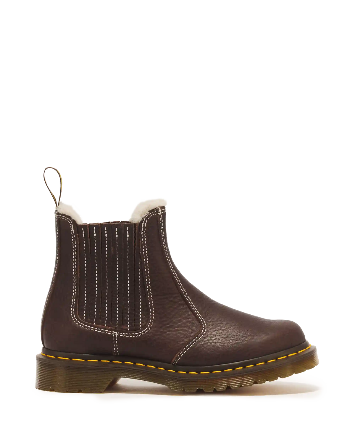 2976 Leonore II Faux Fur Lined Grizzly Leather Chelsea Boots