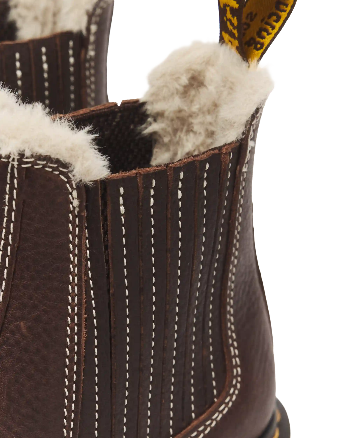 2976 Leonore II Faux Fur Lined Grizzly Leather Chelsea Boots