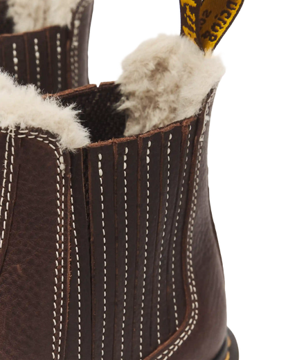 2976 Leonore II Faux Fur Lined Grizzly Leather Chelsea Boots