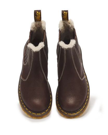 2976 Leonore II Faux Fur Lined Grizzly Leather Chelsea Boots