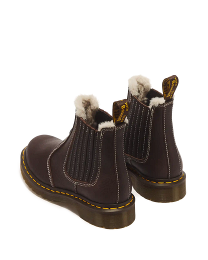 2976 Leonore II Faux Fur Lined Grizzly Leather Chelsea Boots