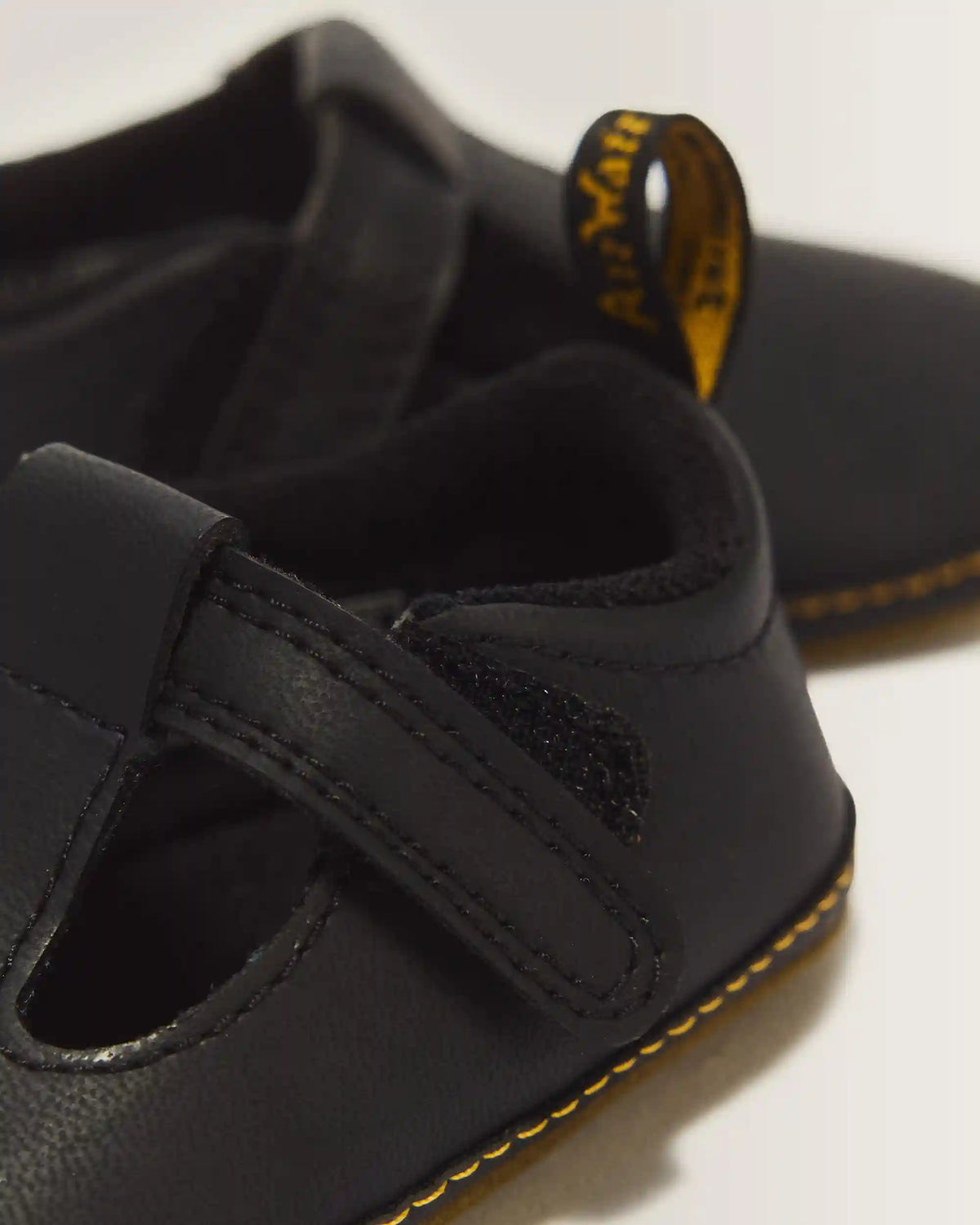 NEWBORN POLLEY PU-COATED LEATHER MARY JANE SHOES