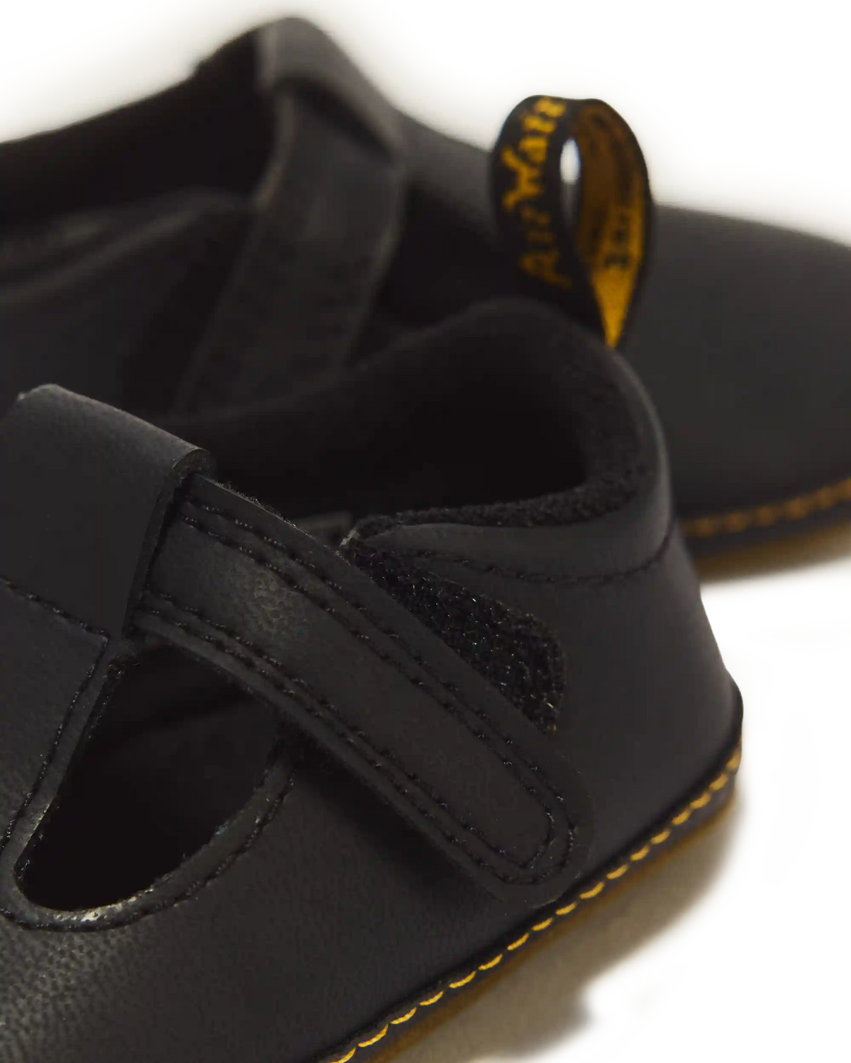 NEWBORN POLLEY PU-COATED LEATHER MARY JANE SHOES