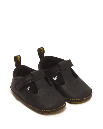 NEWBORN POLLEY PU-COATED LEATHER MARY JANE SHOES