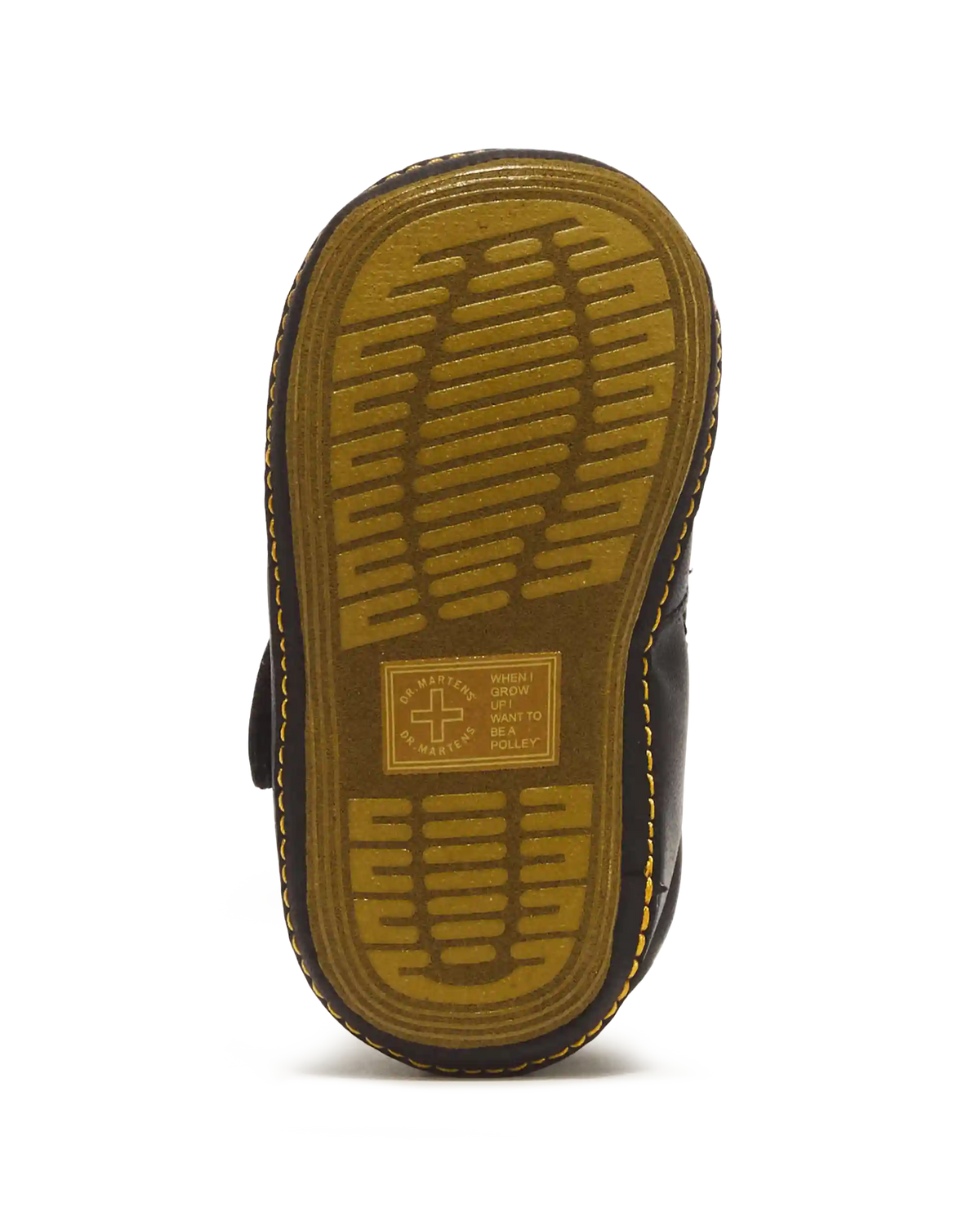 NEWBORN POLLEY PU-COATED LEATHER MARY JANE SHOES